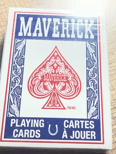 Maverick Standard Poker-Size Playing Cards Deck – New & Sealed – 52 + 2 Jokers - Picture 1 of 1