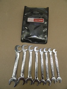 Sears Craftsman USA 8-teiliges Maulschlüssel-Set 94306 7/32" - 7/16" - Bild 1 von 4