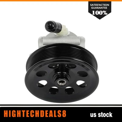 Power Steering Pump with Pulley fits Ford F-250 F-350 F-450/550 Super Duty 6.7L - Image 1 of 4