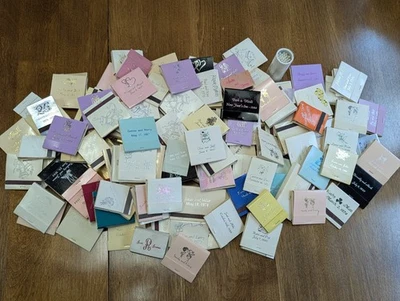 Vintage/ Wedding Matchbooks Random Lot 20+  1960s–90s/ Retro Decor/Full Unstruck - Image 1 of 4