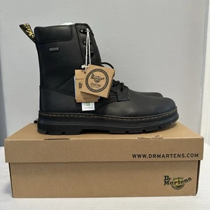 Dr. Martens Stiefel Herren Größe 14 Schwarz IOWA WP Republic Extra Robust Nylon NEU - Bild 1 von 12