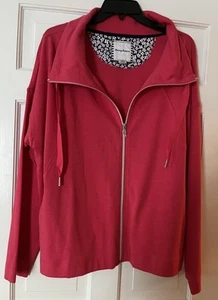 NWT Tommy Bahama BEACHY BAY FULL ZIP Sweatshirt-Jacke Pink XL - Bild 1 von 11