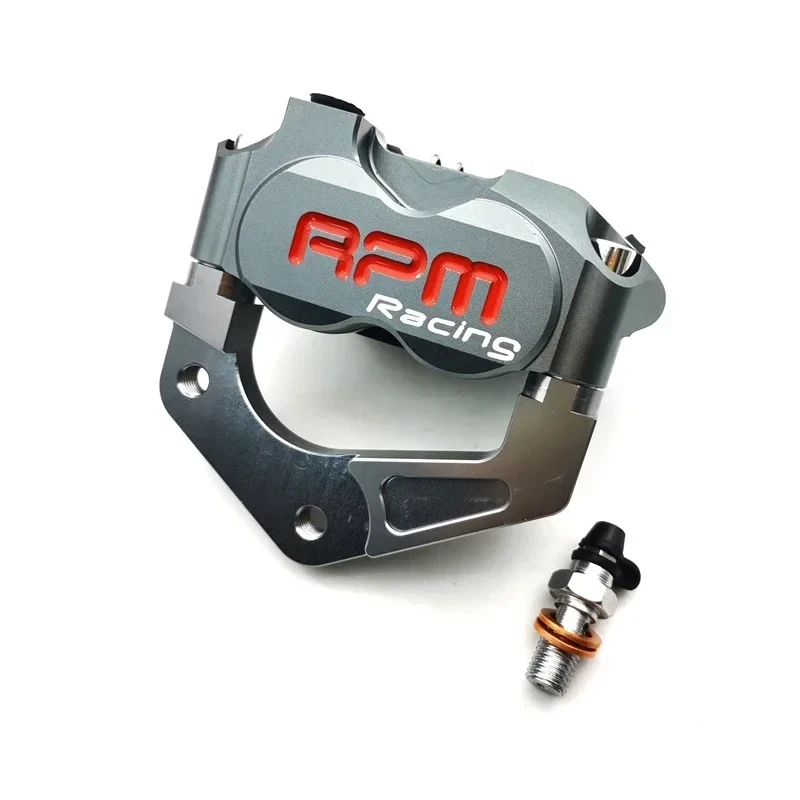 Pinza Freno Moto Anteriore 4 Pistoni Prestazioni 82mm Montaggio Radiale - Immagine 1 di 4