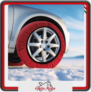 CALZE DA NEVE 165 60 R 15 OMOLOGATE EN 16662-1 SUPER GRIP S SOST CATENE NEVE - Foto 1 di 10