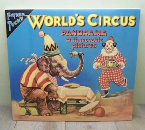 Father Tucks Worlds Circus Vintage Panorama Monley Bear Clown Ringmaster Rare - Picture 1 of 6