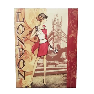 Danielle Acena Wall Art - Prints - London, Wood Frame 14x11, Free Shipping - Picture 1 of 12