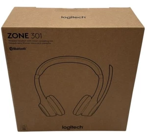 Logitech Zone 301 Wireless Bluetooth Headset mit Noise-Cancelling Mikrofon NEU Open Box - Bild 1 von 10