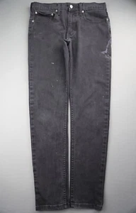 Men's 2020 Levi's Skinny Taper Jeans Black Stretch Size 34x32 (Msr 34x31) - Picture 1 of 12