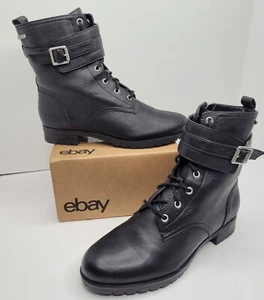 Rockport V74878 Womens 6 M Adiprene Hydro-Shield Waterpoof Leather Zip Up Boots - Picture 1 of 11