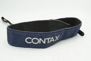 [N.Mint] Contax Vintage camera strap Blue W-40B from Japan #B141 - Picture 1 of 7