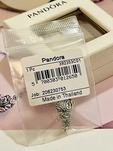 AUTHENTIC PANDORA MARVEL THE AVENGERS SPIDER-MAN DANGLE CHARM w/CZ 393353C01 - Picture 1 of 13