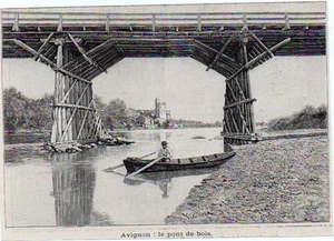 1896 -- AVIGNON LE PONT DE BOIS 3K985 - Foto 1 di 1