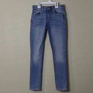 Gap Jeans Girls 10 Blue Super Skinny Adjustable Waist 5 Pocket - Picture 1 of 9