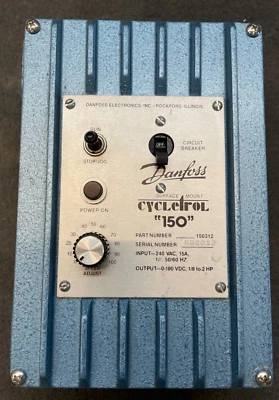 GRAHM CYCLETROL 150 SPEED CONTROL 240V 1/8-2Hlot 203-4 - Image 1 of 4