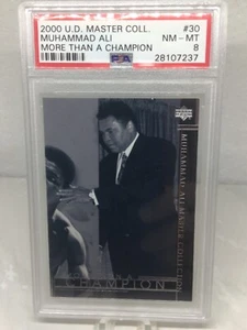 2000 Upper Deck Master Collection #30 Muhammad Ali PSA 8 (only 2 graded higher) - Picture 1 of 2