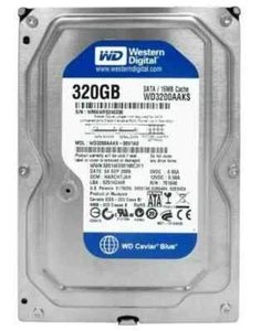 Western Digital 320GB WD3200AAKS 7200RPM SATA 3.5" Desktop Internal Hard Drive - Afbeelding 1 van 3