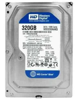 Western Digital 320GB WD3200AAKS 7200RPM SATA 3.5" Desktop Internal Hard Drive - Image 1 of 3