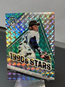 Ken Griffey Jr 2022 Mosaico anni 90 stelle argento Prizm (QUC017636) - Foto 1 di 2