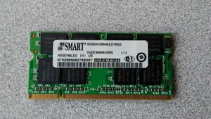 Smart Modular 256MB DDR SO-DIMM PC2100 200-Pin Laptop RAM Memory Module - Picture 1 of 5