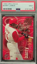 1996 Circa Rave Barry Larkin PSA 9 123/150