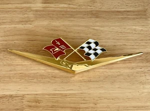 1959 Chevy Impala 24k Gold Plated 348 Hood  Emblem - Bild 1 von 1
