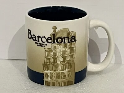 Starbucks Coffee 3oz Demitasse Mini Mug Barcelona Espresso Global Icon 2016 - Image 1 of 4