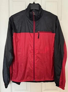 Marmot Women’s Medium DriClime Windshirt Resort Lightweight Jacket Red/Black NEW - Picture 1 of 10