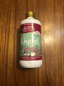 Buried Treasure Liquid Vitamins Whole Food Complex 16 fl oz FREE Shipping FRESH - Picture 1 of 2