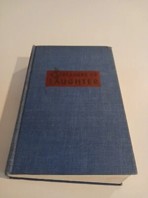 A Treasury Of Laughter Vintage Hardcover 708 Pages  - Image 1 of 4