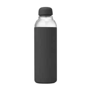 W&P Porter Glass Water Bottle in Charcoal 20oz - New in Box - Picture 1 of 1