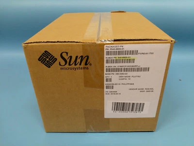 540-6600 XRA-SC1CB-73G10K 73.4GB 10k SCSI 3.5" Disk Sun Microsystems Oracle - Bild 1 von 2