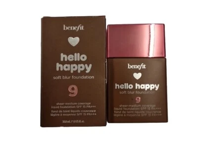 Benefit Hello Happy Soft Blur Foundation Shade 9 30ml SPF15 - Image 1 of 4