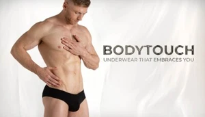 New aussieBum BodyTouch Briefs, Black, Medium - Picture 1 of 8