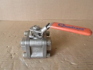 QUADRANT 1" ZÓCALO SOLDADURA S/S VÁLVULA BOLA, #7221220G NUEVO - Imagen 1 de 9