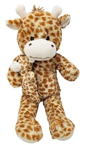 Riesen Plüschtier Giraffe mit Babygiraffe 80 cm Teddybär - Bild 1 von 3