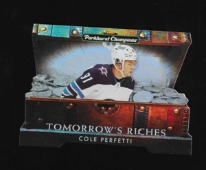 Parkhurst Champions Tomorrow's Riches TR-20 COLE PERFETTI 2022-23 - Imagen 1 de 2