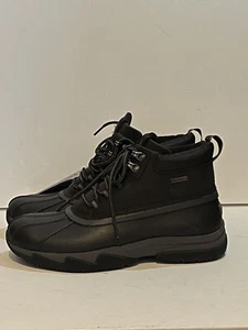 Bass Outdoor Men's Lace Up Black Waterproof Field Duck Boots Size 10 New - Picture 1 of 7