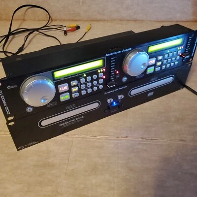Controlador DJ profesional American Audio dcd-pro310 y reproductor de CD doble  Foto 1 de 4