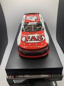 John Hunter Nemechek 2018 autografiado servicios de alarma contra incendios 1/24 sin certificado de autenticidad - Imagen 1 de 19
