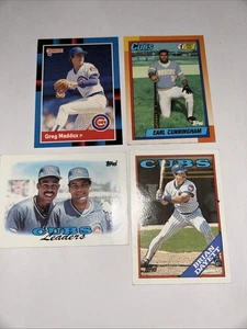Lote de 13 tarjetas de béisbol vintage de los Chicago Cubs - Imagen 1 de 8
