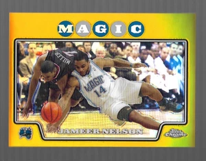 2008-09 Topps Chrome Jameer Nelson rifrattore oro #45/50 - Foto 1 di 2