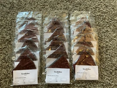 Goodfellow Face Mask Lot Of 18 2-pack Size L/XL New Unopened - Image 1 of 4