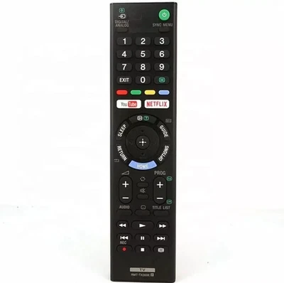 SONY TV REMOTE CONTROL RMT-TX300E REPLACEMENT BRAVIA 3D NETFLIX YOUTUBE BUTTONS  - Image 1 of 4