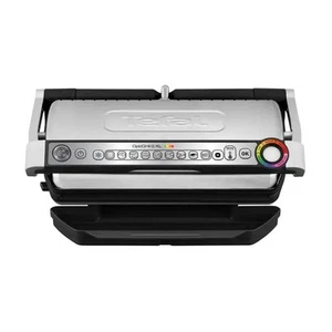 Tefal Optigrill+ XL GC722D Kontaktgrill - Edelstahl/Schwarz - Bild 1 von 1