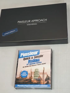 Pimsleur Sprachprogramm ITALIENISCH 1 Audio 16 CDs Simon Schuster 30 Lektionen Ed 2 - Bild 1 von 11