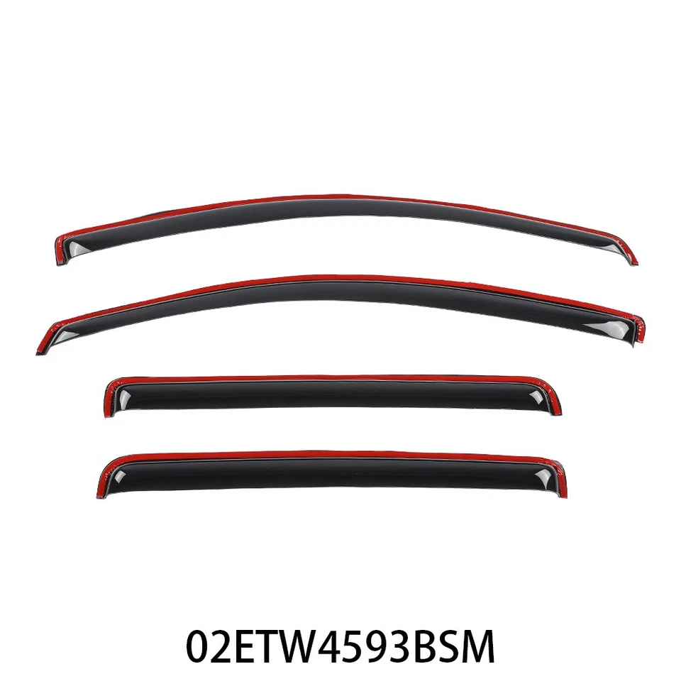 For For 23-25 Chevy Colorado GMC Canyon In-Channel Rain Guard Window Vent Visors - Изображение 1 из 1