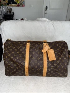 Louis Vuitton Keepall Bandouliere Bag Monogram Canvas 50 - Picture 1 of 12