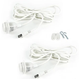 Fabric Cord for Hanging Pendant Lamp Fixture - 15 Feet Braided Flexible Cable... - Picture 1 of 6