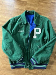 Ralph Lauren Reversible Letterman College Jacket - Bild 1 von 3