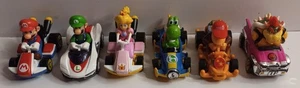 Mattel Nintendo Super Mario Kart Hot Wheels Die Cast Auto Konvolut 6 Fahrzeuge - Bild 1 von 2